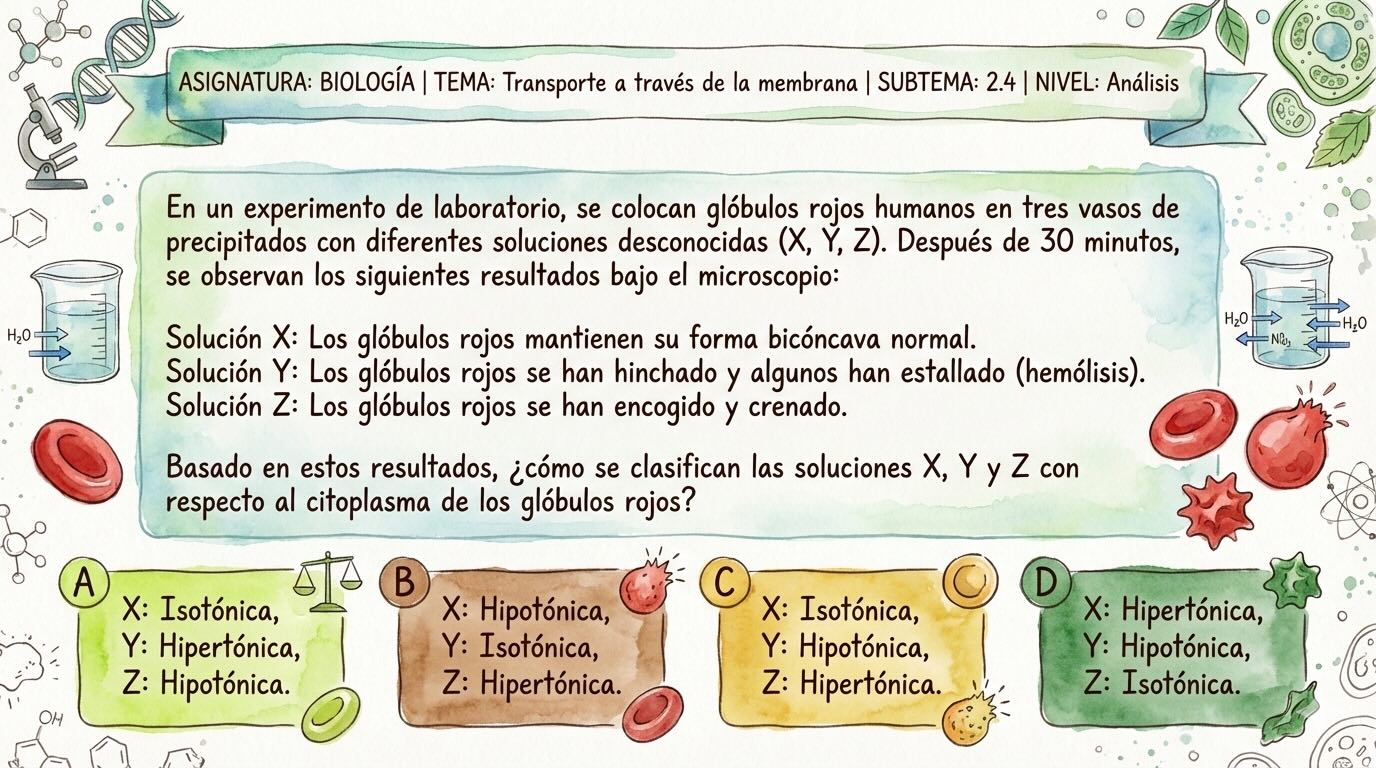 3 Tipos de Soluciones: Domina la Ósmosis y el Transporte Celular – DistritoQ